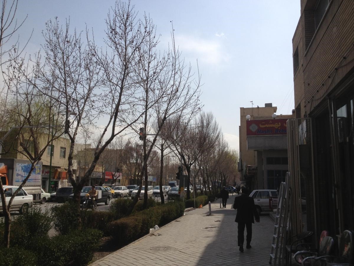 Umgebung des Hotels Hasht Behesht, Isfahan