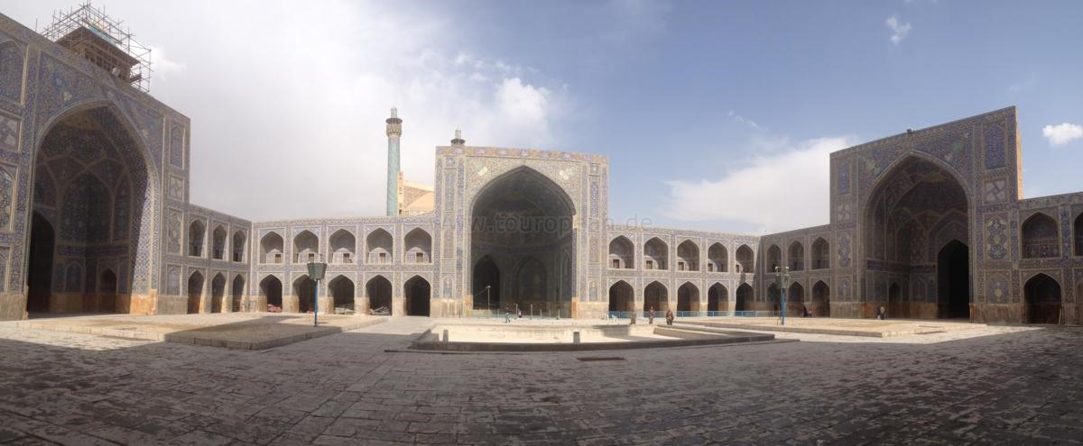 Masdsched-e-Sheich Lotfollah, Scheich-Lotfollah-Moschee: Innenhof