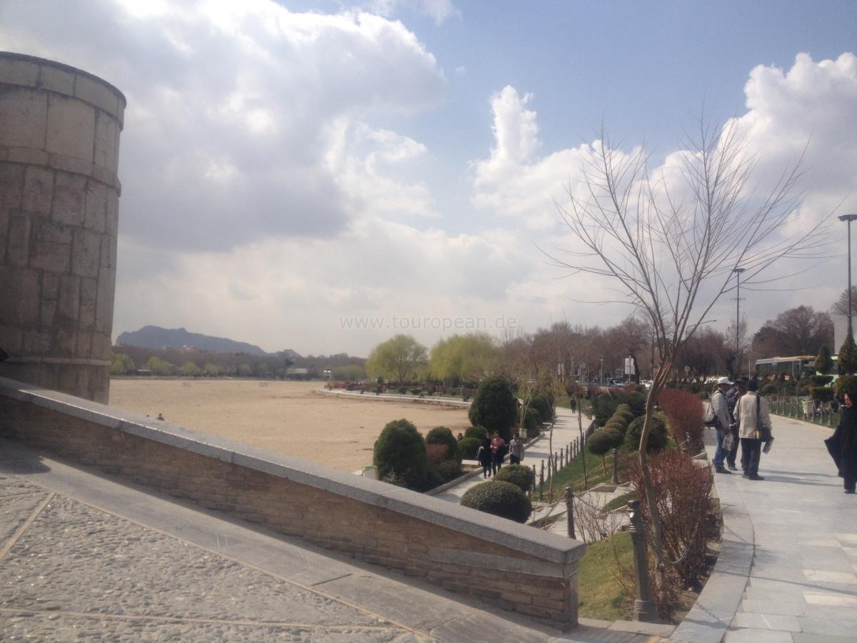 Isfahan (Iran): Promenade am Zayandeh Rud 