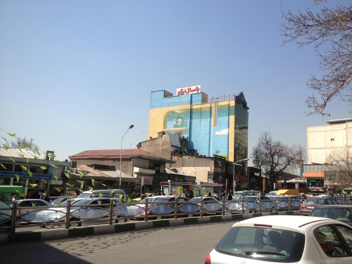 Tajrish, Alltagsszene am nördlichen Stadtrand Teherans