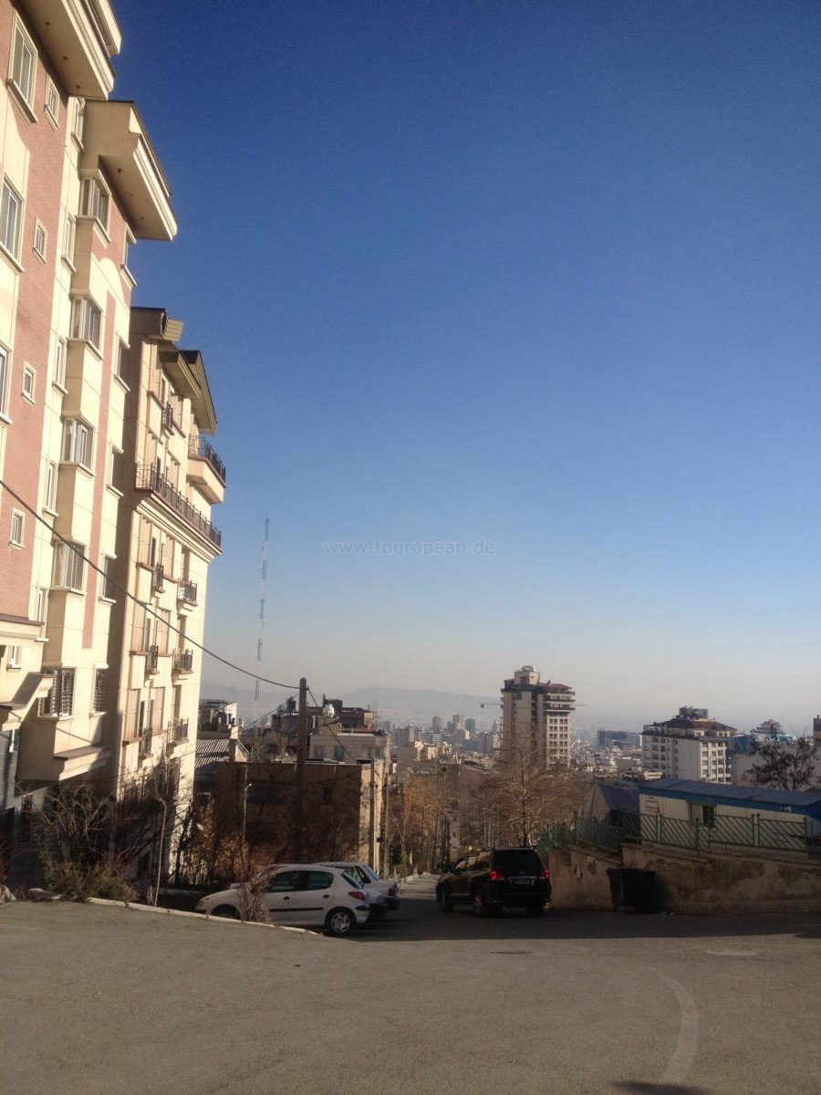Wohngegend im Norden Teherans