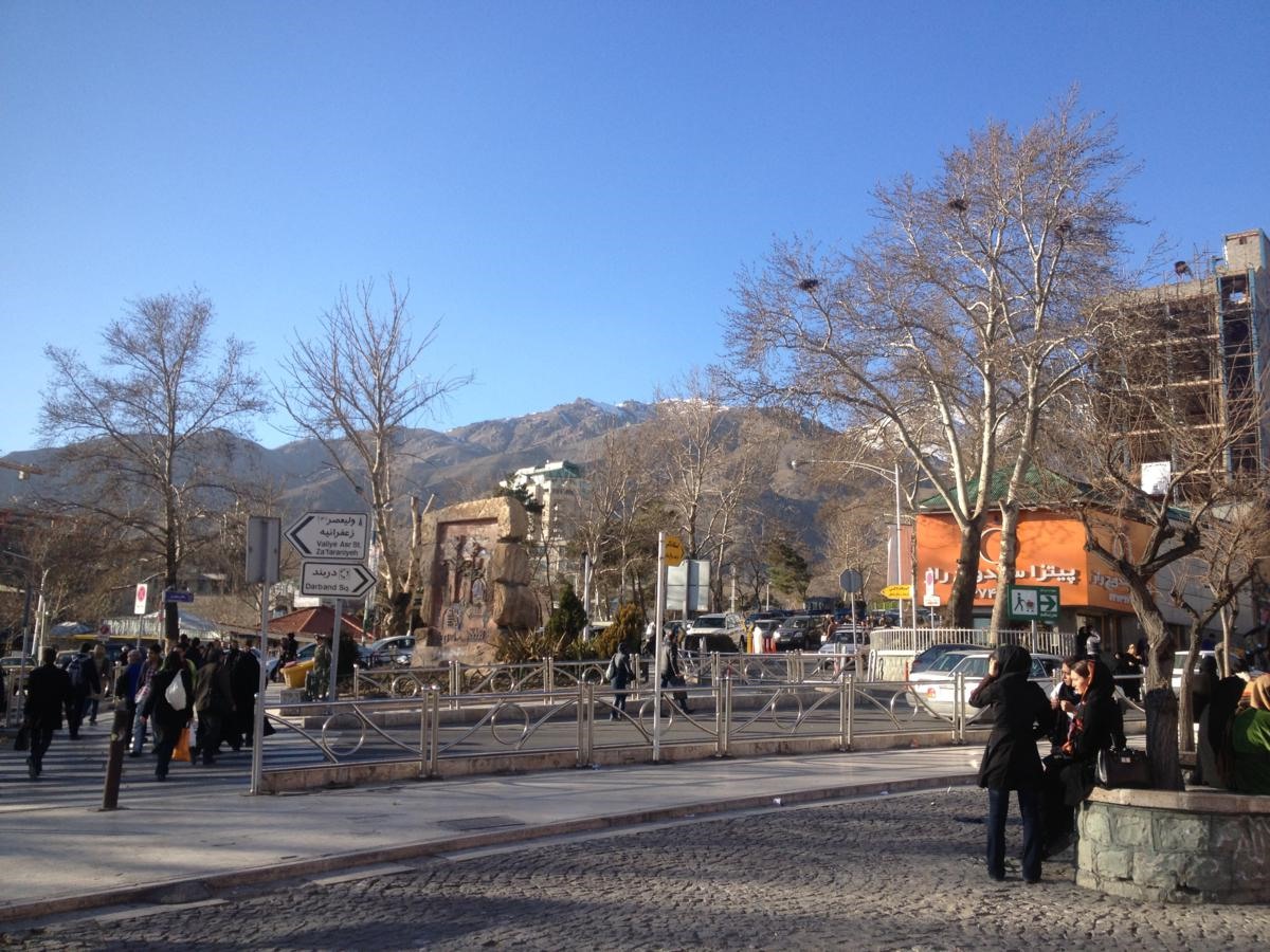 Alltag im Norden Teherans