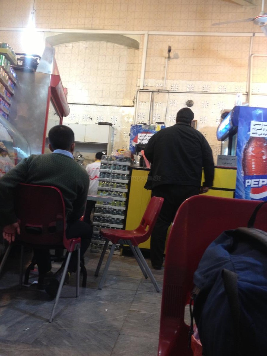 Fastfood-Lokal im Herzen Teherans