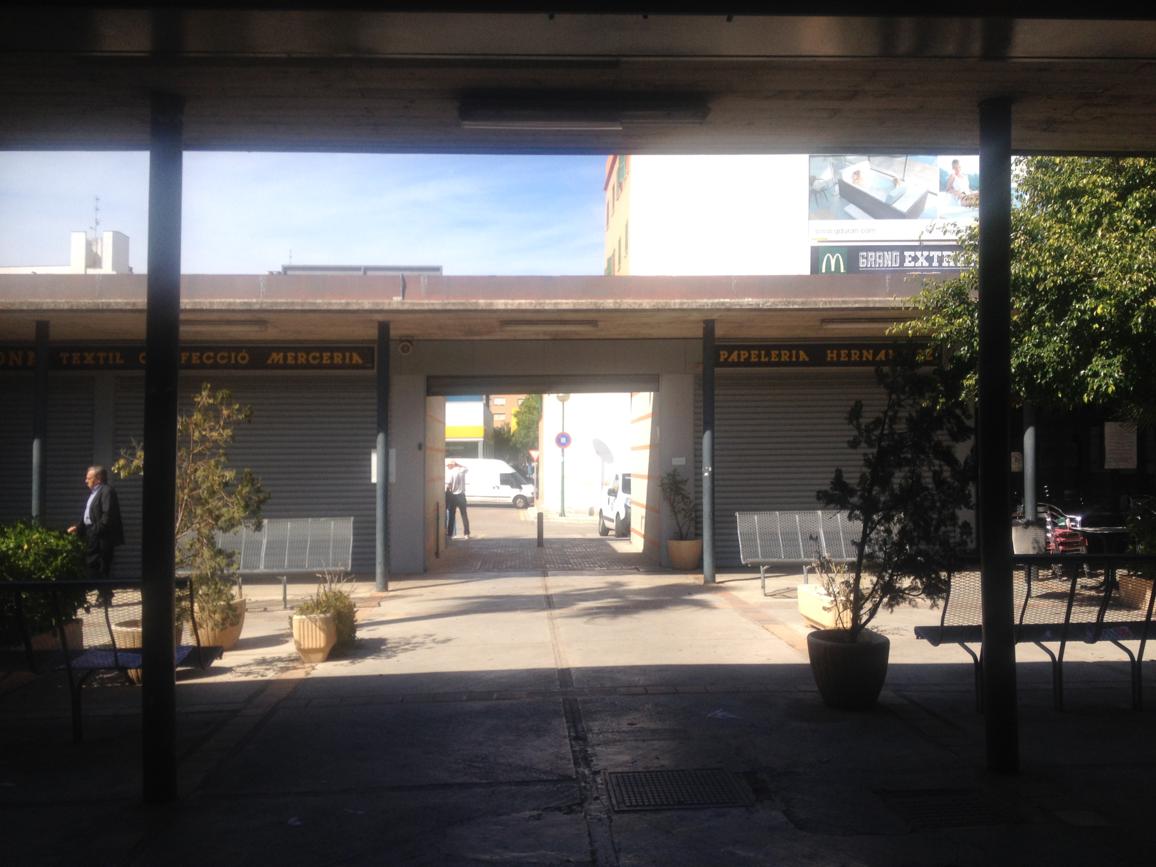 Palma, dezentrales Unterzentrum mit Eroski (map): die guten Zeiten sind anscheinend vorbei