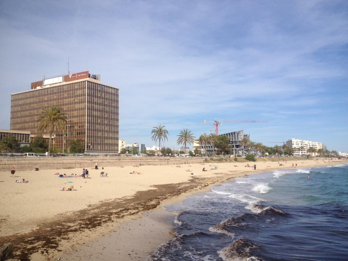 Palma de Mallorca, Stadtstrand - geiler Style!