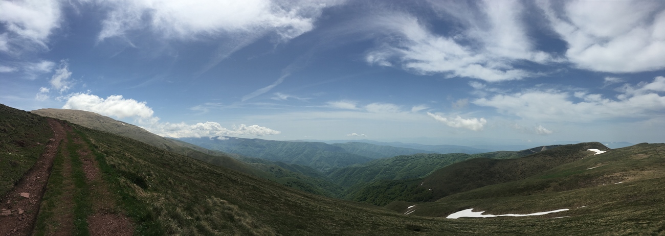 Top-Landschaft beim Midzor (serbische Seite)