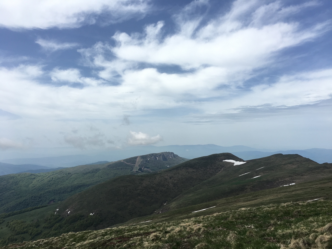 Serbische Bergwelt in der N&auml;he vom Midzor