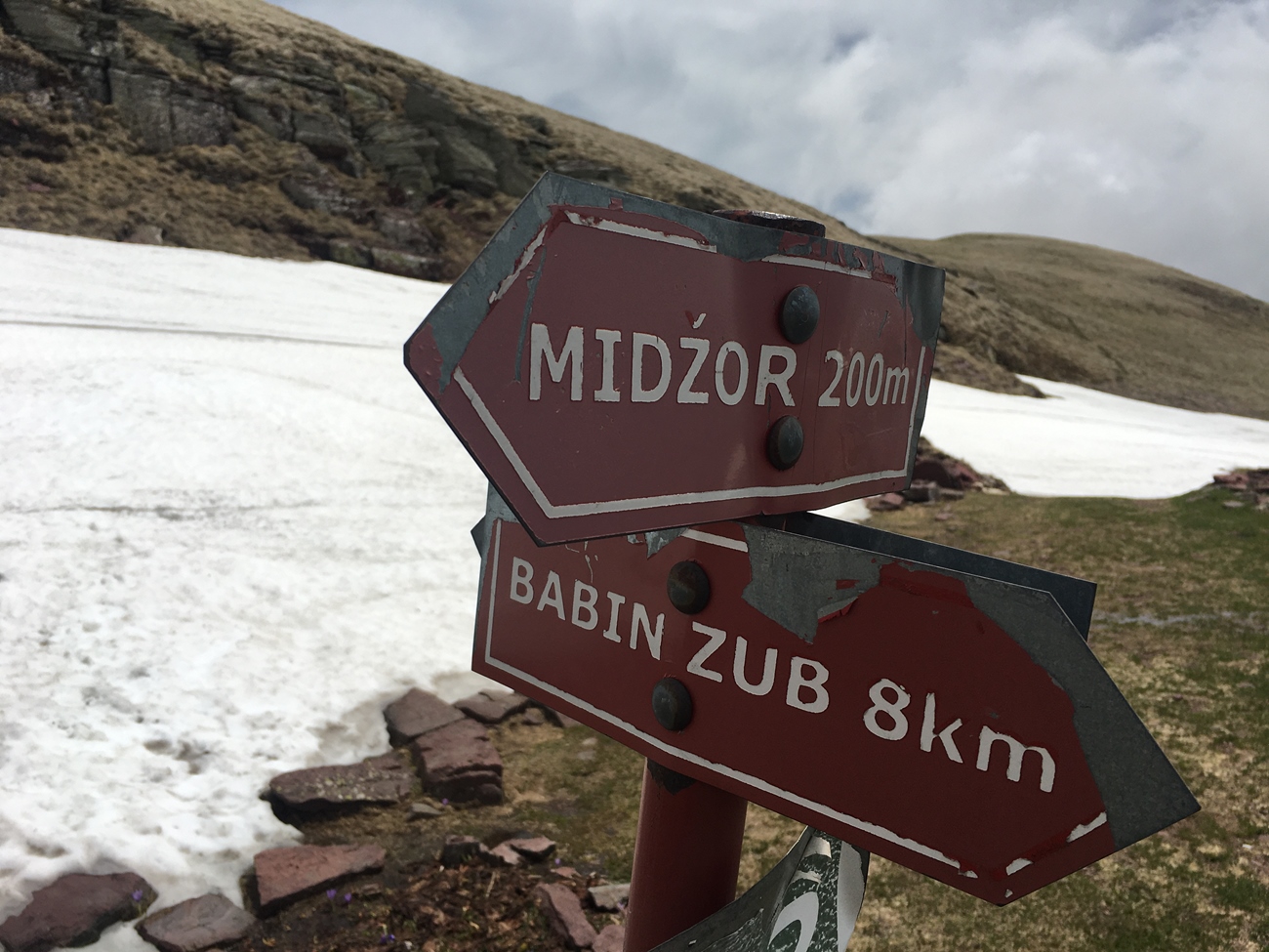 Letzte Etappe auf dem Weg zum Midzor, die paar Meter knallen wir auch noch weg, keine Frage...