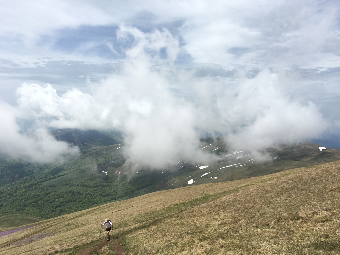 BH auf dem Weg zum Gipfel des Midzor
