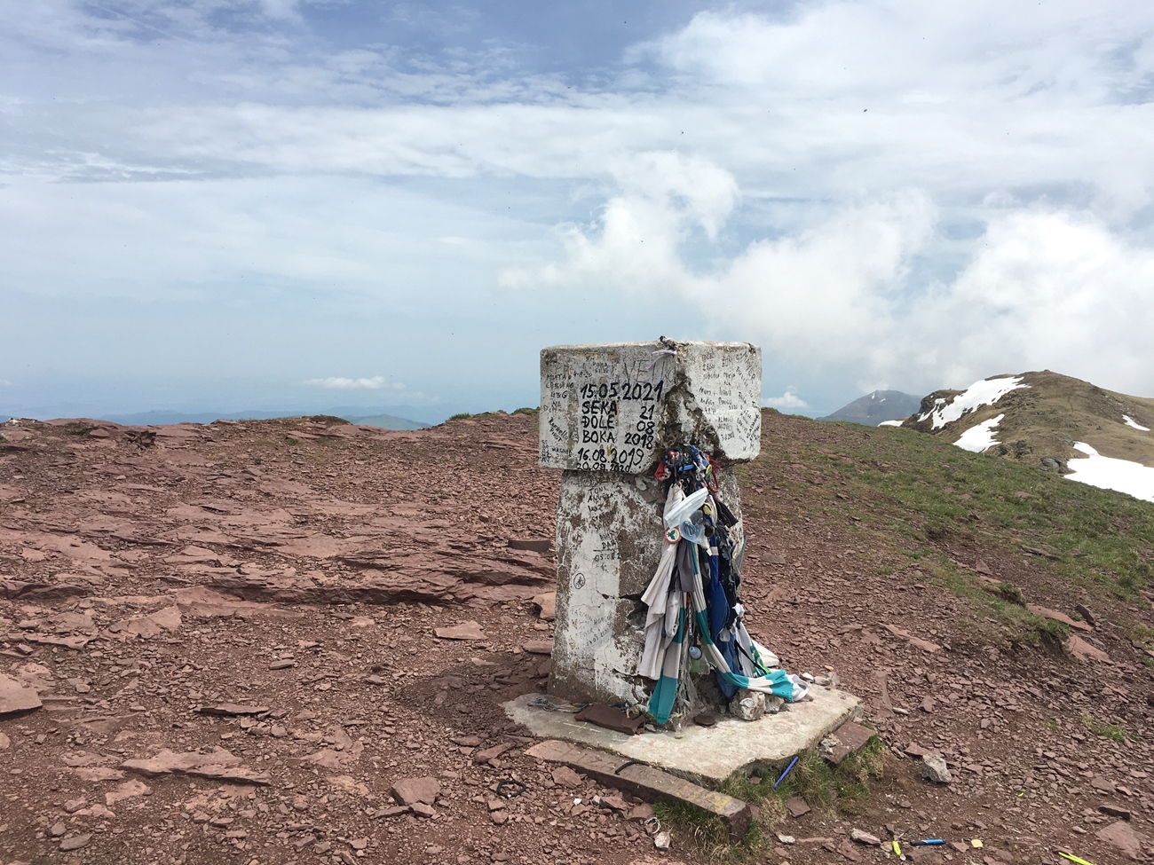 Auf dem Gipfel des Midzor 