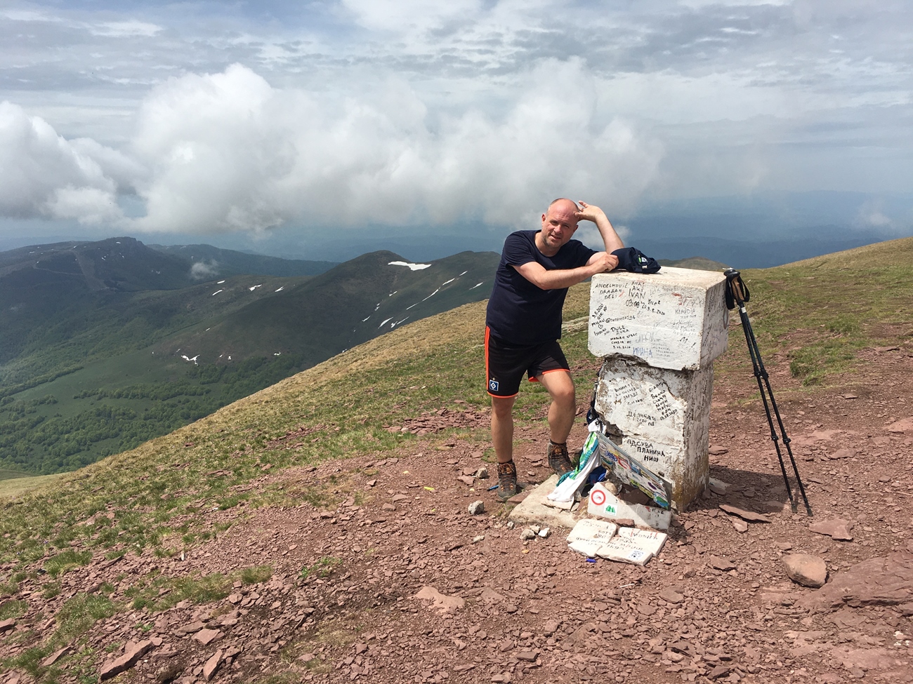 Fotobeweis: Tomasz auf dem Midzor