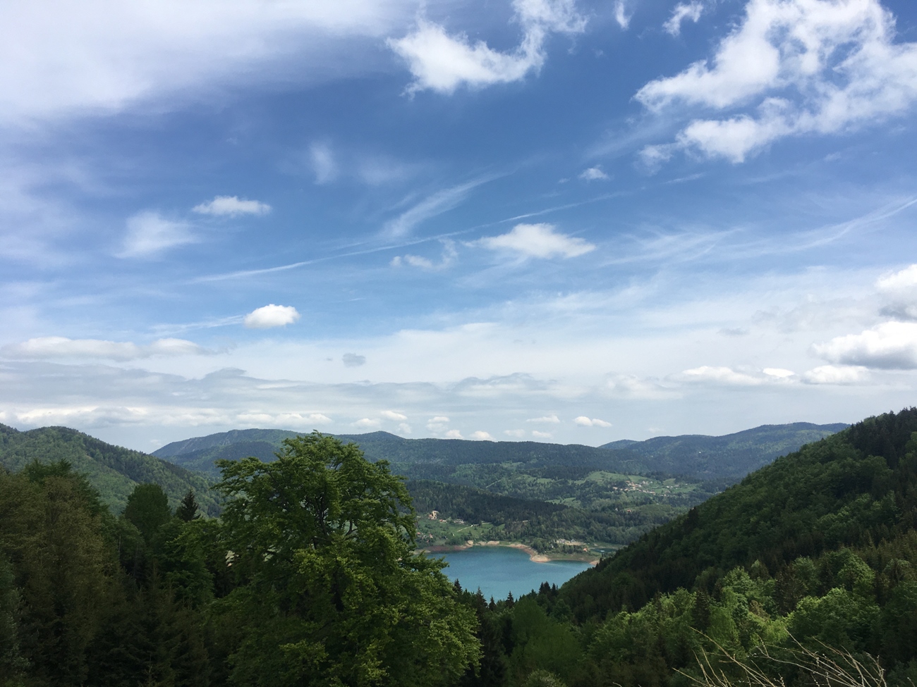 Blick auf den Zaovinsko Jezero