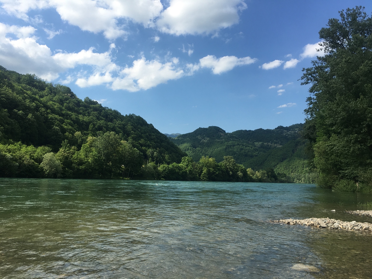 Flu&szlig; Drin aka Drina (Serbien)