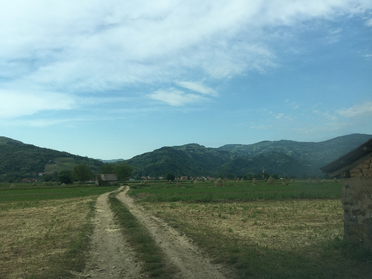 Unterwegs in Serbien, auf der Suche nach einem passenden &Uuml;bernachtungsplatz