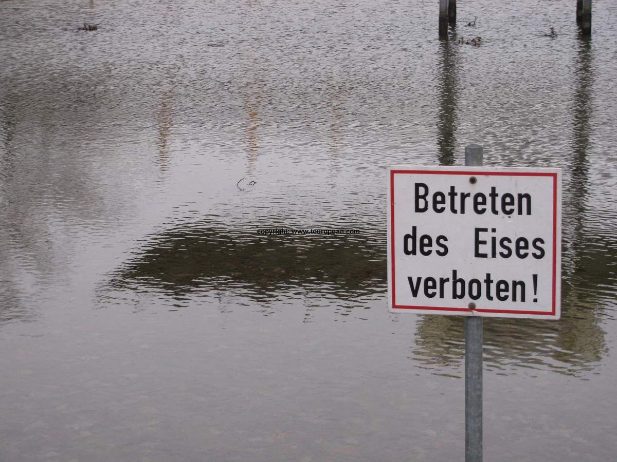 Kann kein Eis sehen und über Wasser laufen kann ich auch nicht