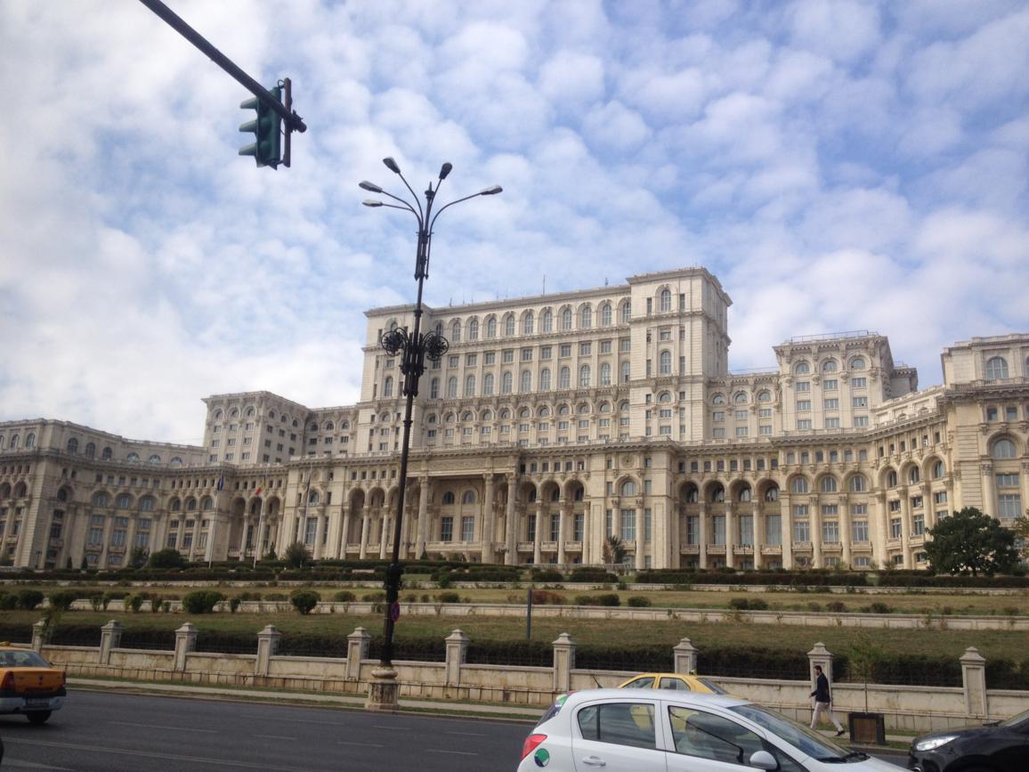 Bukarest bzw. Bucuresti, Parlamentspalast aka Palatul Parlamentului 
