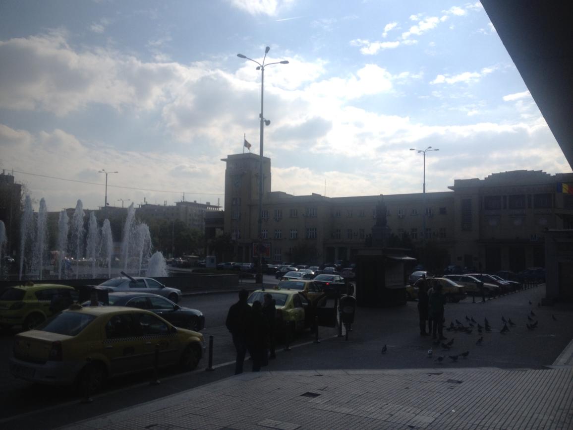 Gara De Nord, Bukarest, Bahnhofsvorplatz