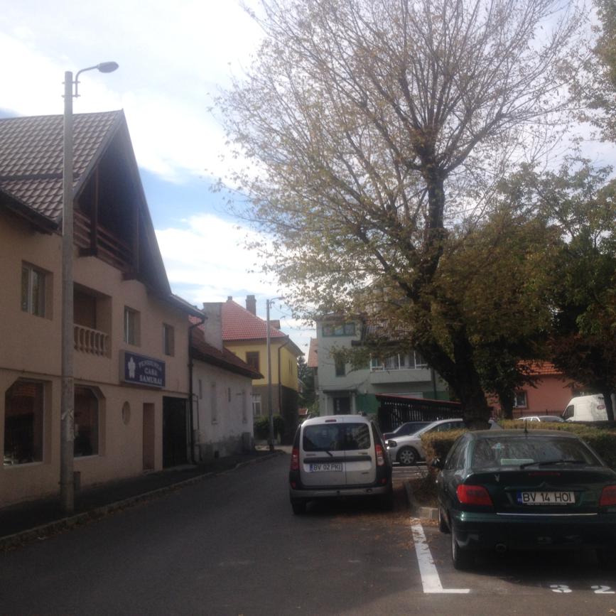 Da ist sie ja, die Bude für die kommende Nacht - Brasov; Pensiunea Samurai