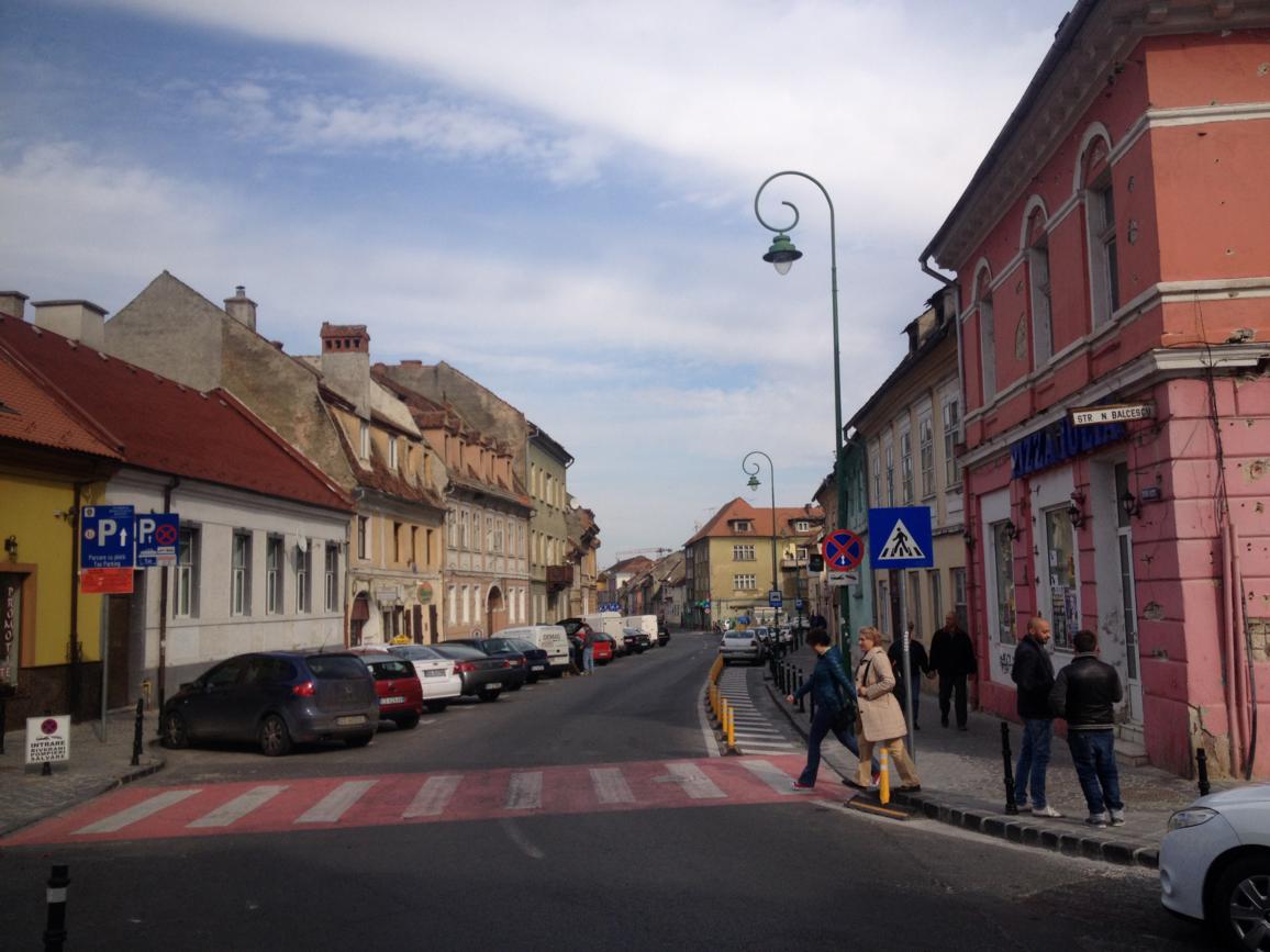 Brasov, Strassenszene