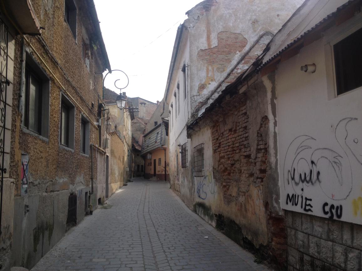 Gasse in Brasov