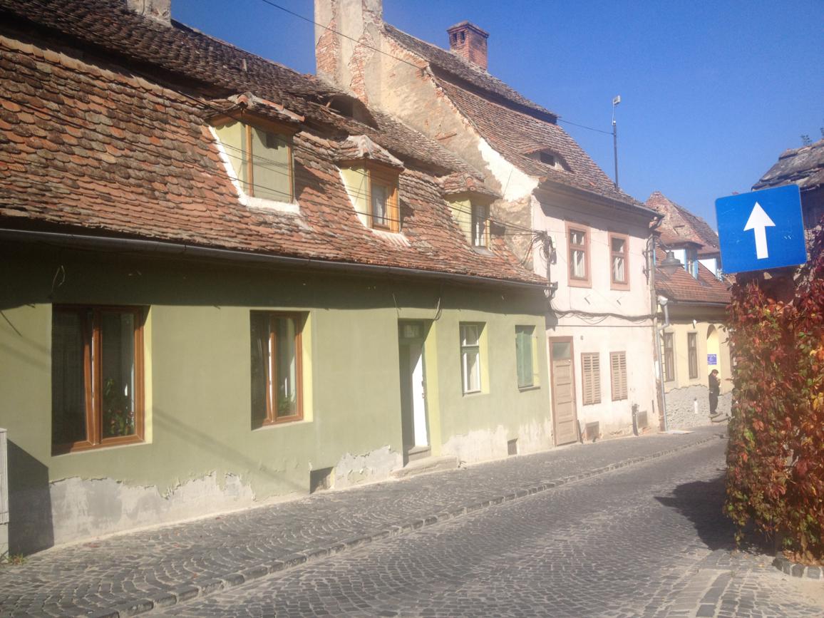 Erste Schritte durch Sibiu...