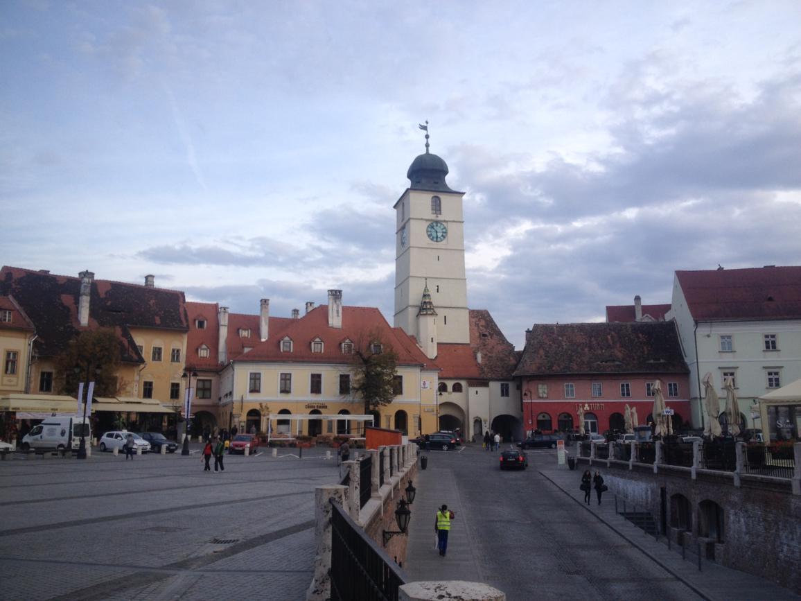 Morgens um 8h in Sibiu aka Hermannstadt