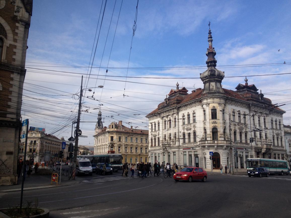 Sehenswerte Gebäude mit beeindruckenden Fassaden in Klausenburg / Cluj Napoca 