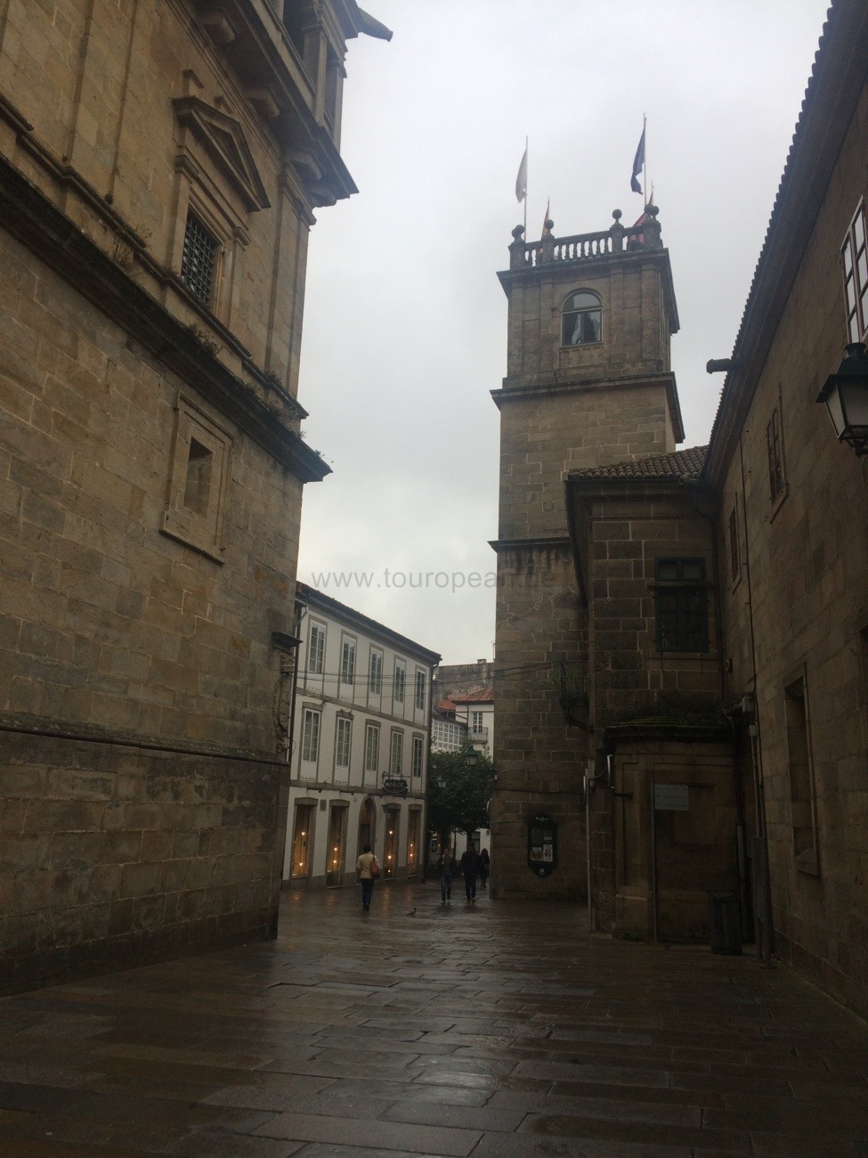 Unterwegs in der Altstadt von Santiago de Compostela
