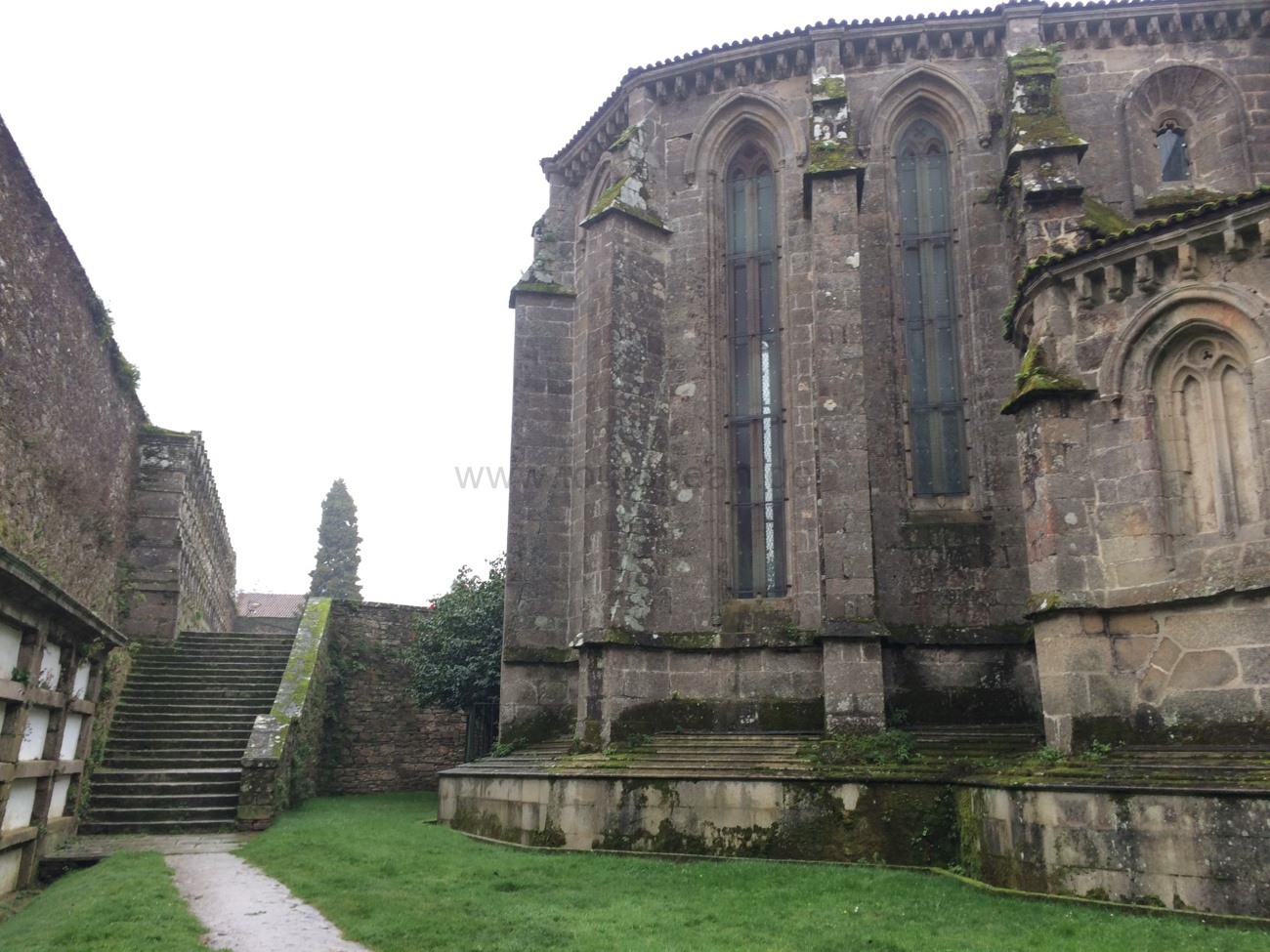 Rückansicht des Volkskundemuseums oder doch eine Kirche?