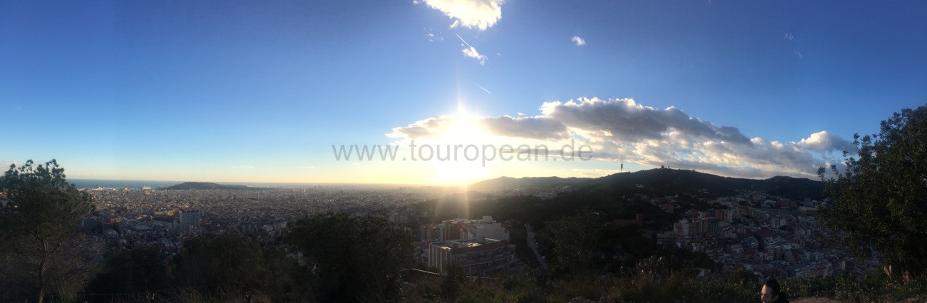 Barcelona, Bunquer Del Carmel: Top-Aussicht von einem Top-Asselplatz