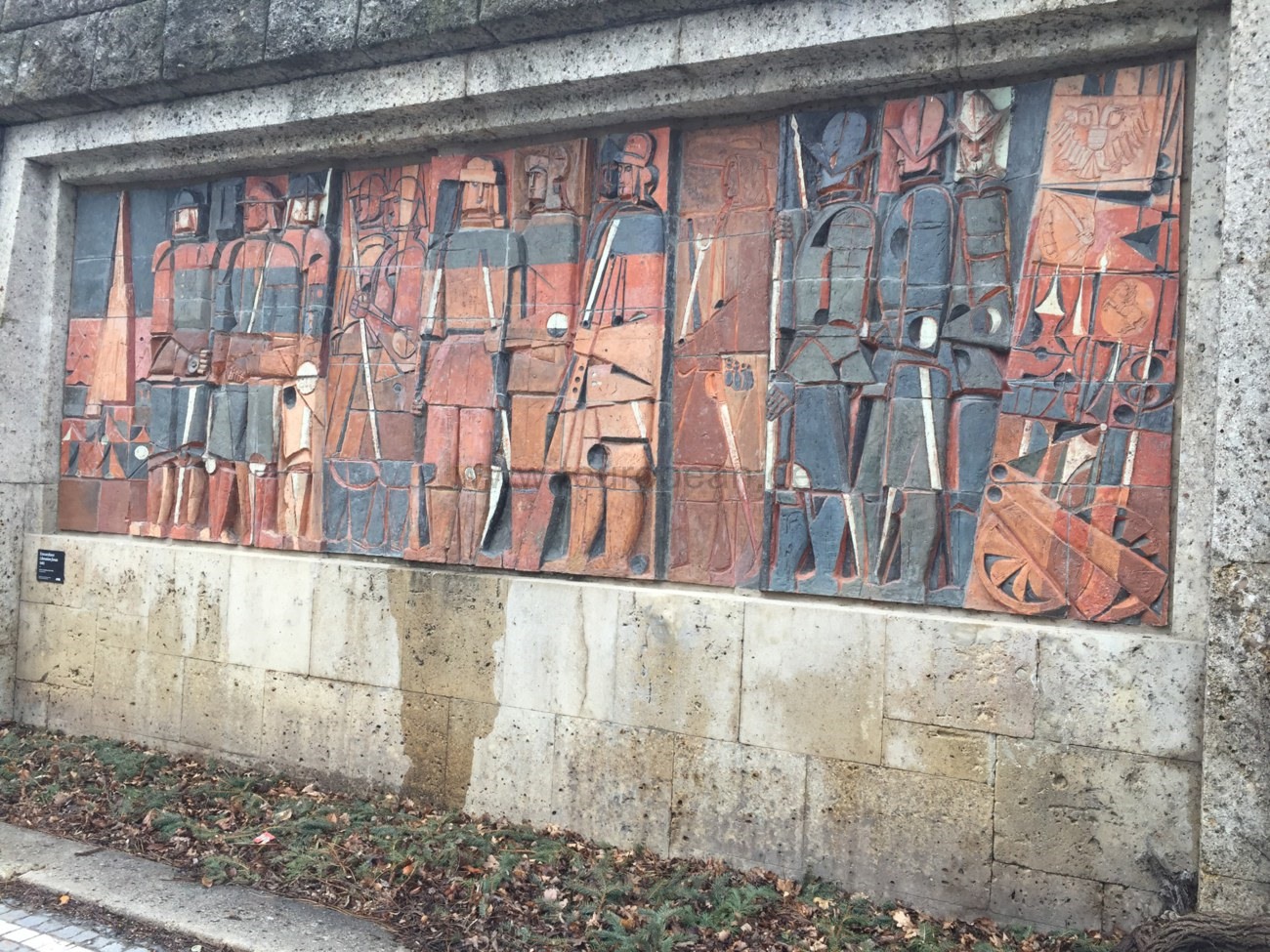 Auf derartige Reliefs fahre ich bekanntlich total ab